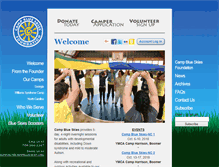 Tablet Screenshot of campblueskies.org